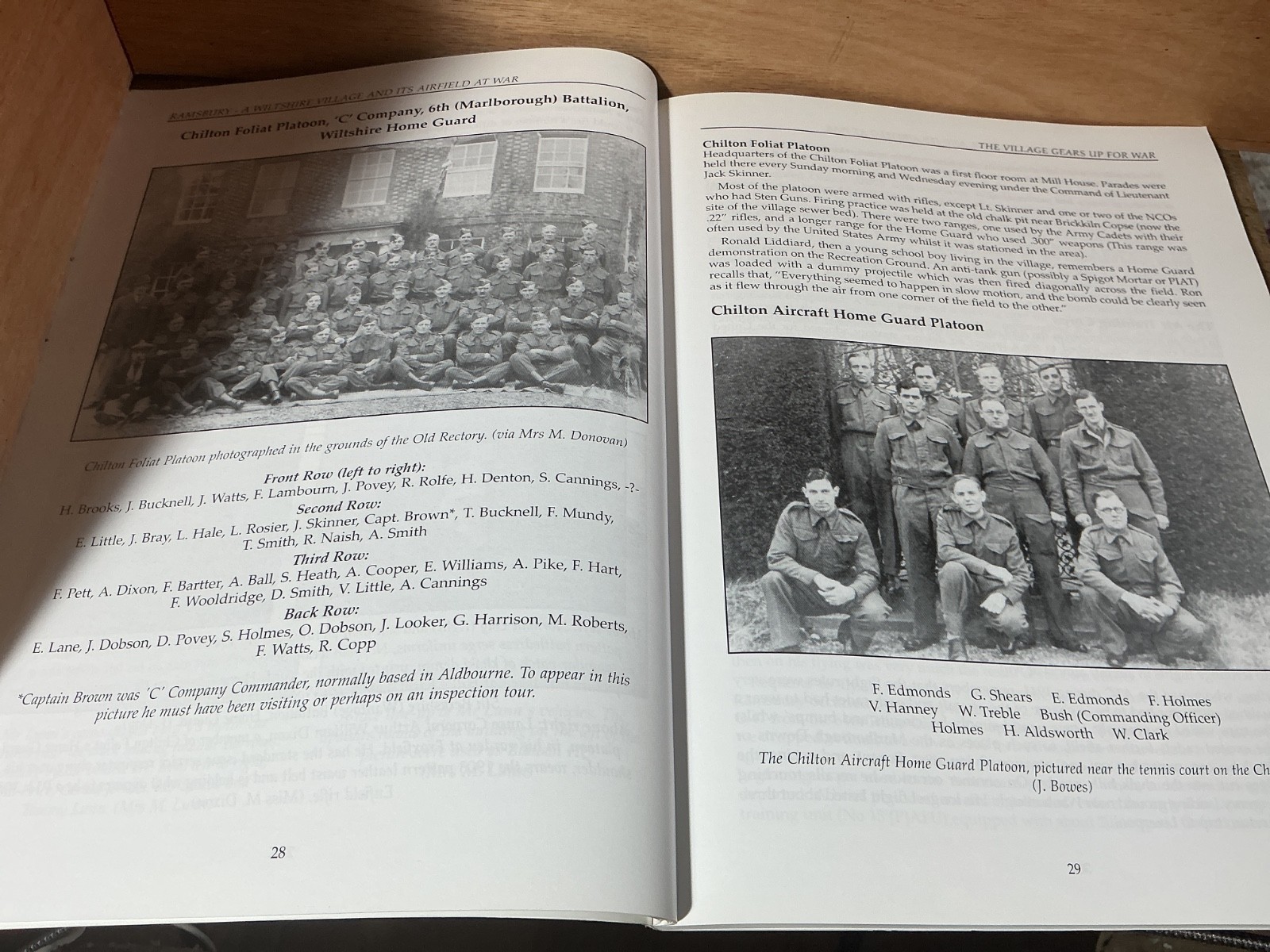 Ramsbury at War Wiltshire Roger Day Band of Brothers 101st Airborne Division VGC