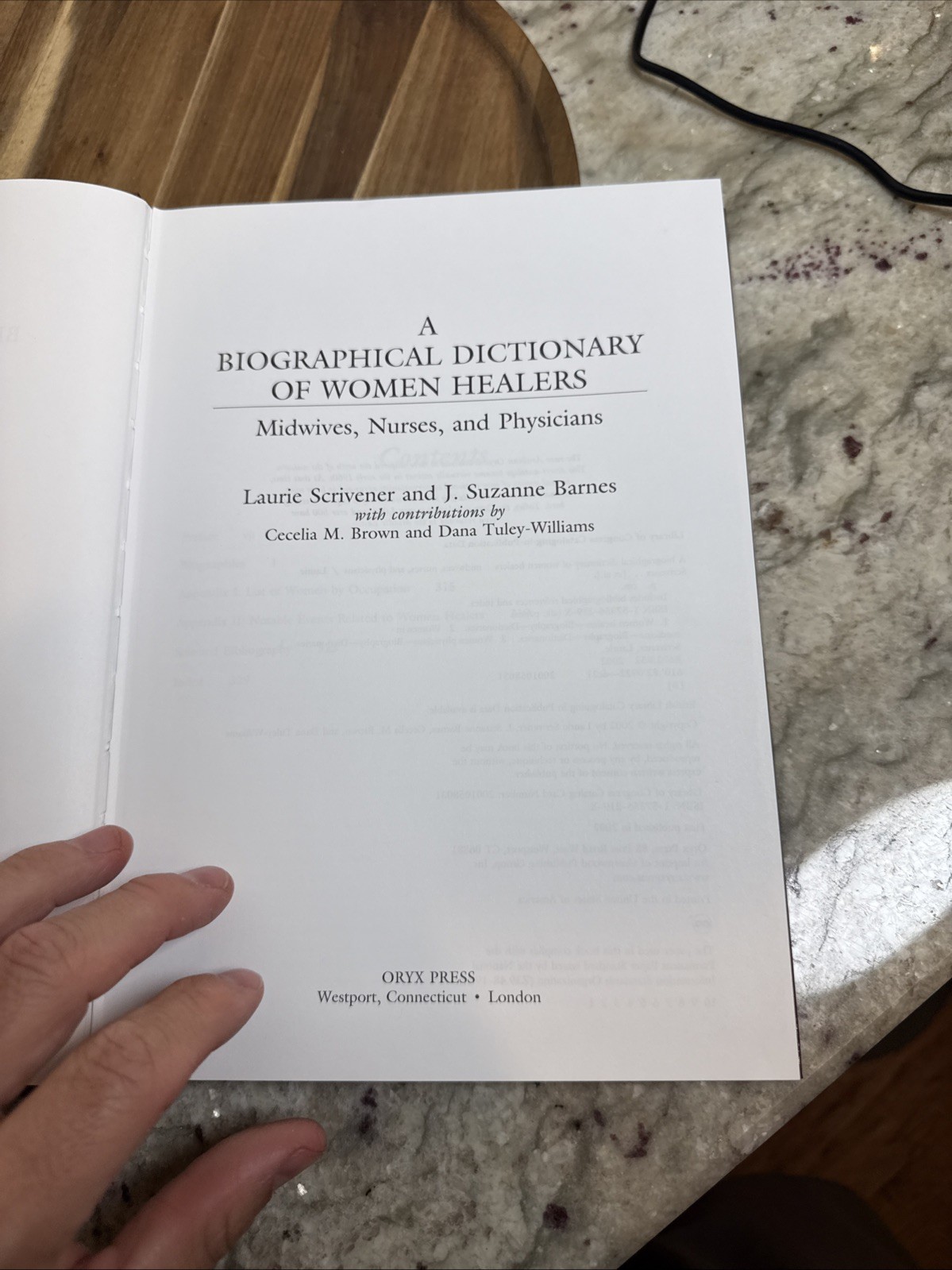 A Biographical Dictionary of Women Healers: Midwives, Nurses, and Physicians