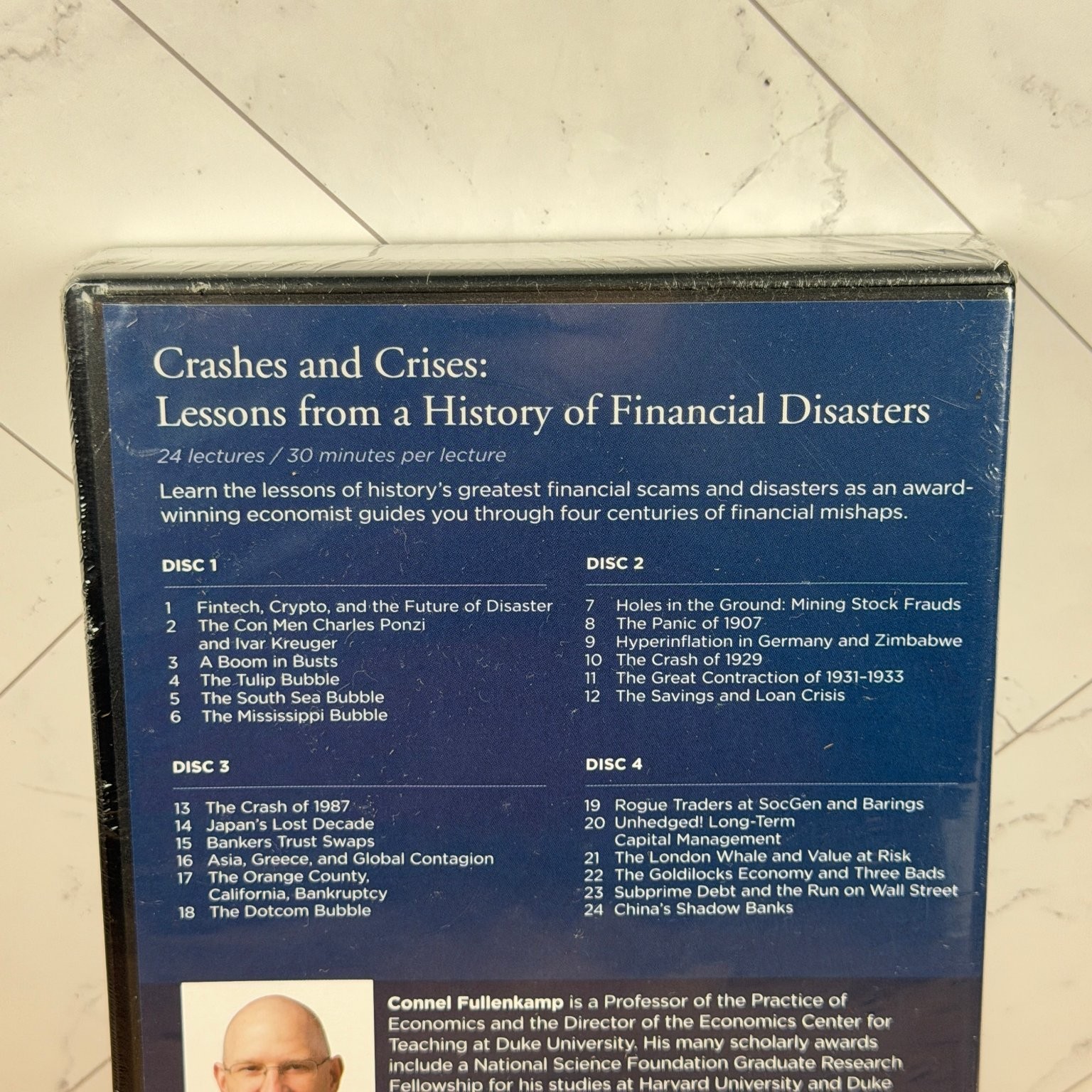 Crashes and Crises: Lessons from a History of Financial Disasters DVD 2018 NEW