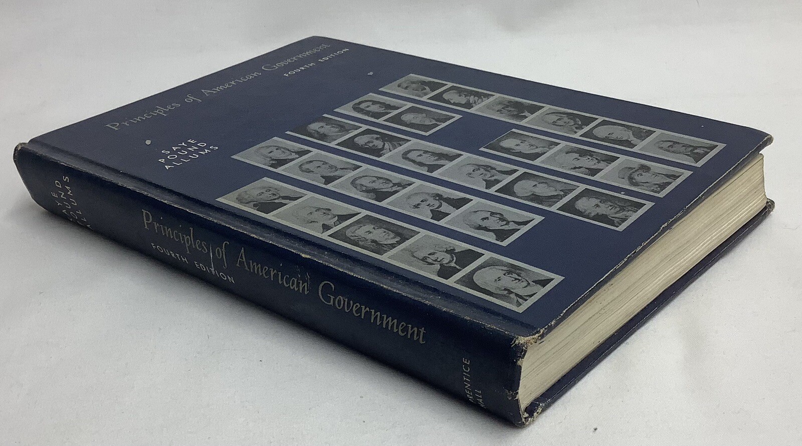 Principles Of American Government Sage Pound Allums 4th Ed 1962 TAW230908/BB1