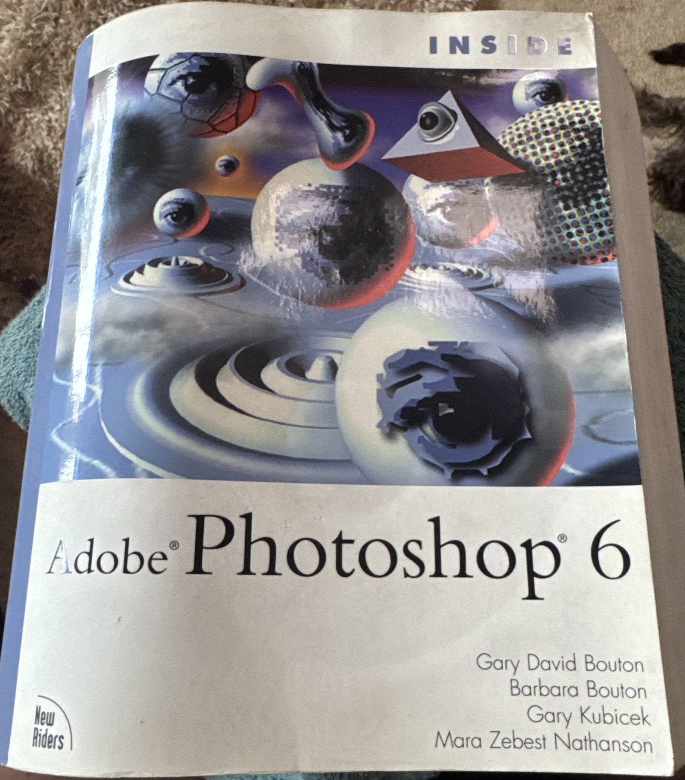 Adobe Photoshop 6 User Guide by GD Bouton (NO CD) Great Cond Trade P.back