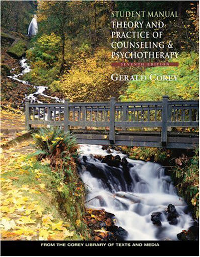 Student Manual For Theory And Practice Of Counseling And Psychotherapy Corey