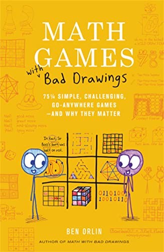 MATH GAMES WITH BAD DRAWINGS by Ben Orlin Hardback Self Help Business