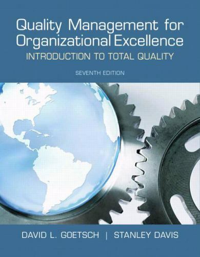 Quality Management for Organizational Excellence by David L. Goetsch