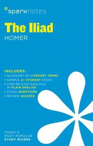 The Iliad SparkNotes Literature Guide (SparkNotes Literature G – VERY GOOD