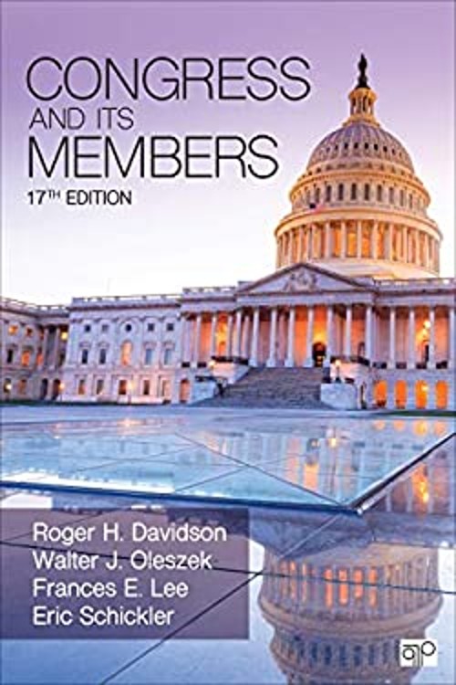 Congress and Its Members Paperback