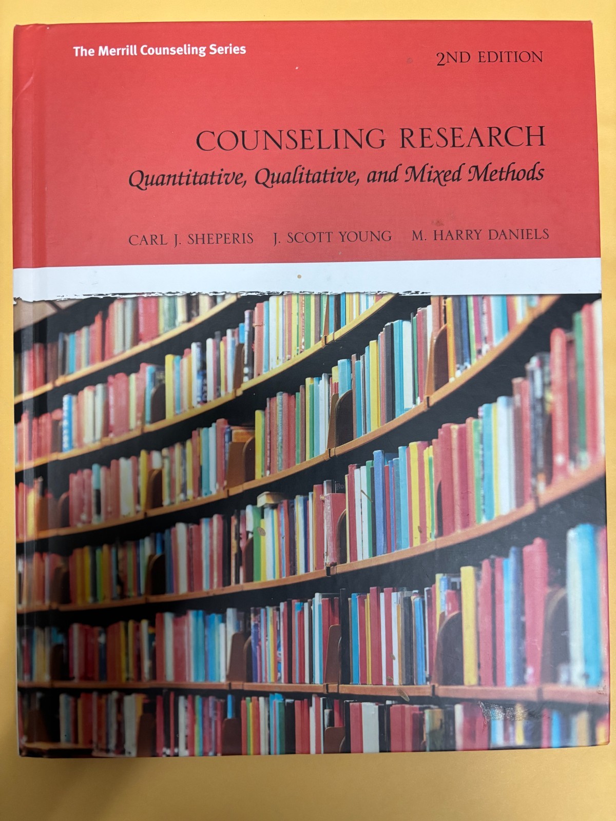 Counseling Research 2nd Edition- The Merrill Counseling Series- Hardback VG Cond