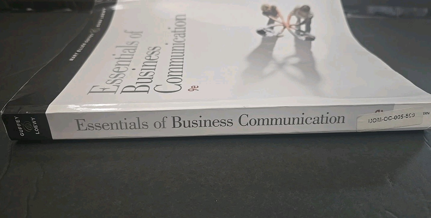 Essentials of Business Communication by Guffey, Mary Ellen; Loewy, Dana