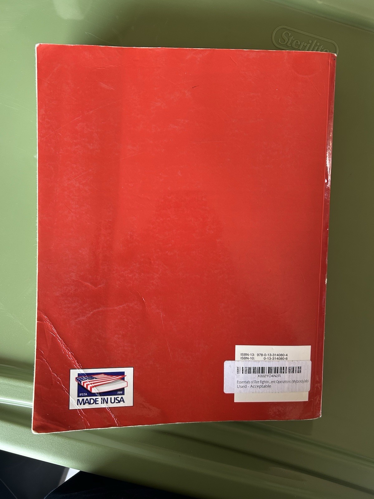 Brady IFSTA Essentials of Fire Fighting 6th Edition Fire Science Textbook