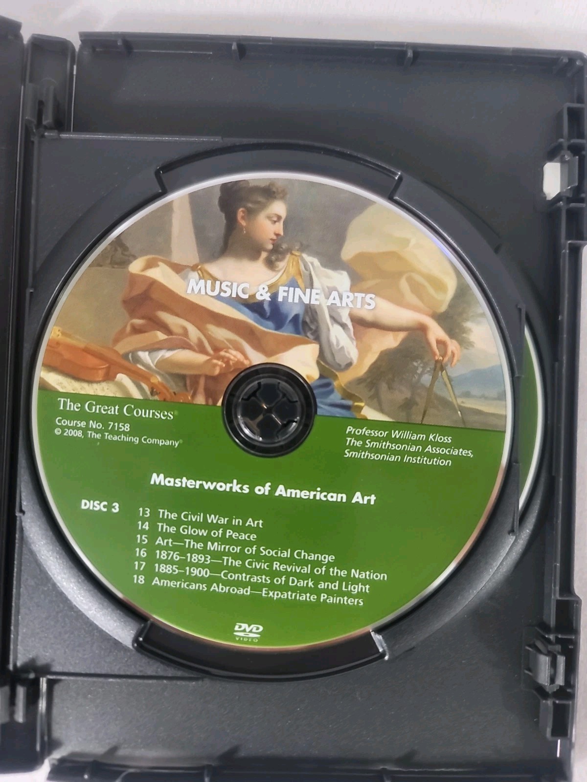 The Great Courses: Masterworks of American Art – Pts 1 & 2 -William Kloss -FR SH