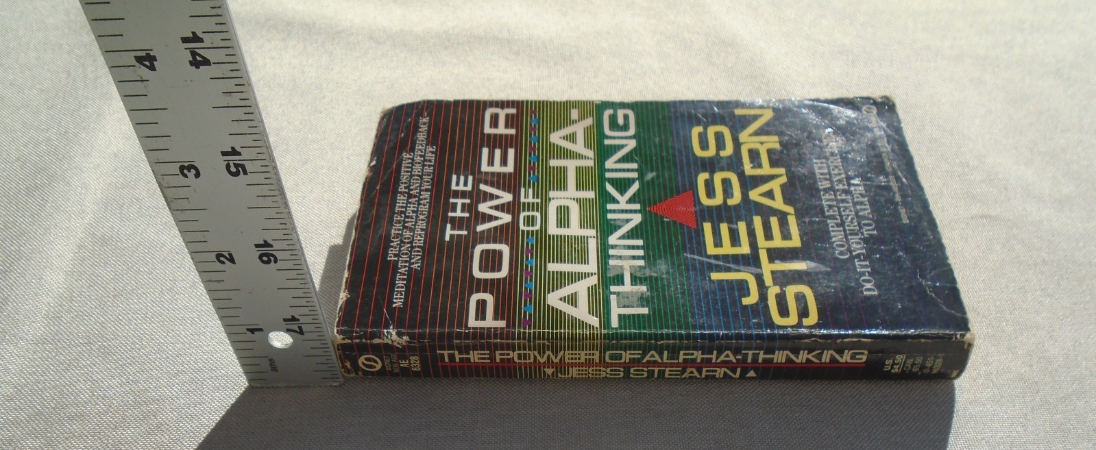 The Power of Alpha-Thinking By Jess Stearn 1st SIGNET PRINTING 1977 paperback