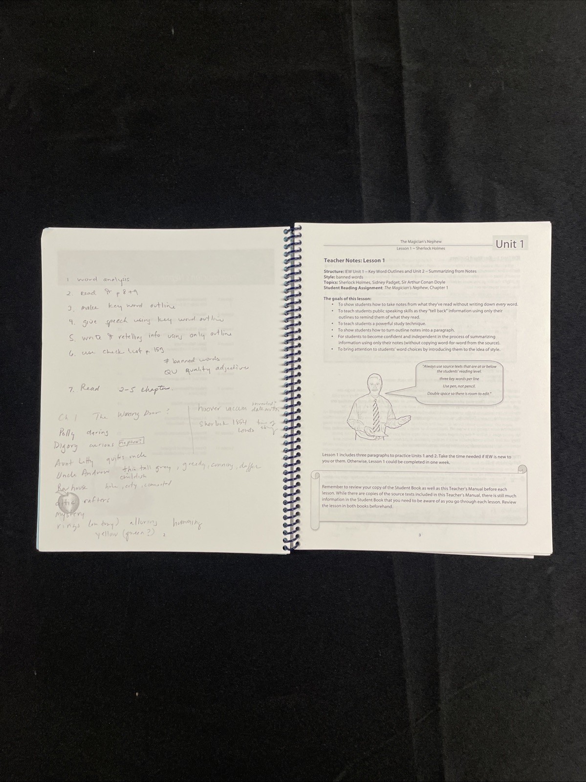 IEW Following Narnia Teacher’s Manual by Bettis