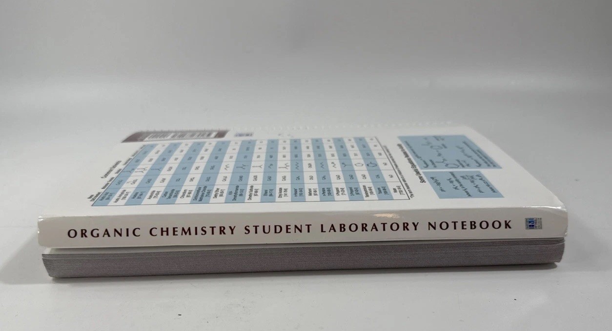 Organic Chemistry Student Lab Book w/spiral binding Hayden McNeil