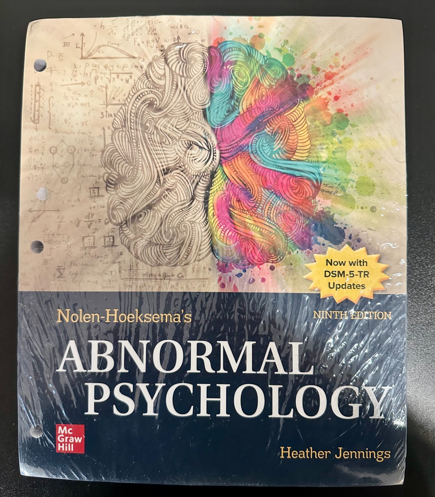 Nolen-Hoeksema’s Abnormal Psychology 9th Edition Loose-Leaf *NEW/SEALED*
