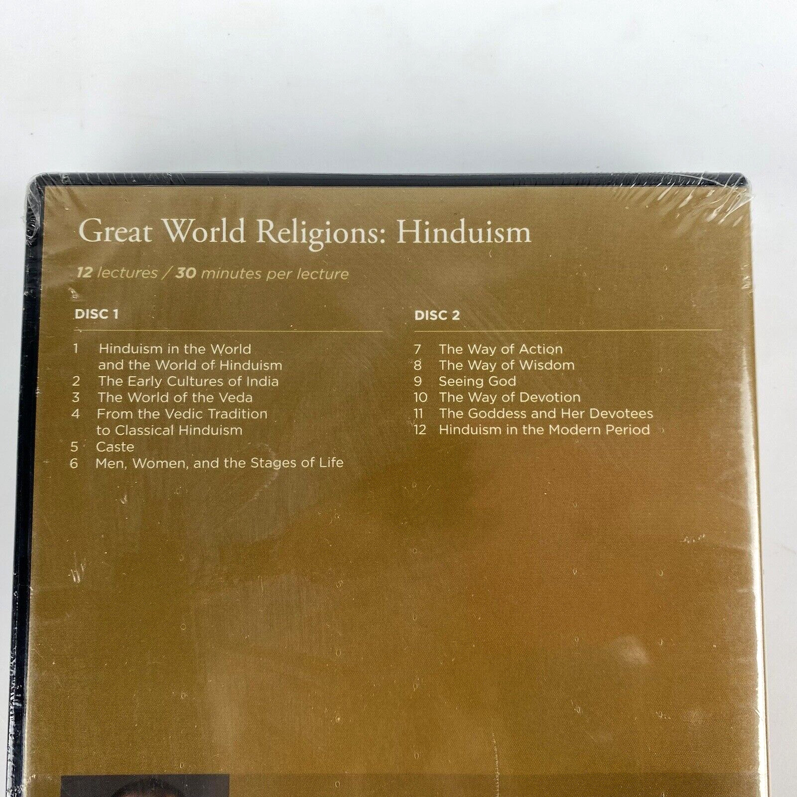 NEW HINDUISM Great World Religions Great Courses DVD Guide Book Teaching Gift