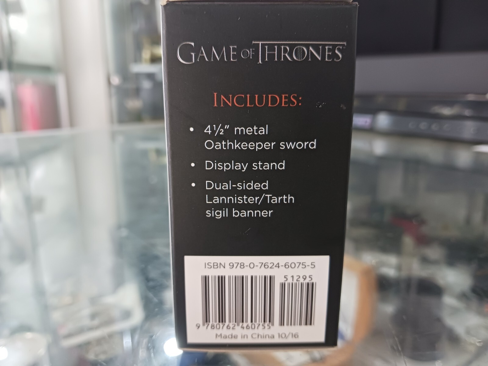 Game of Thrones Oathkeeper Collectible Sword Deluxe Mega Kit BY RUNNING PRESS