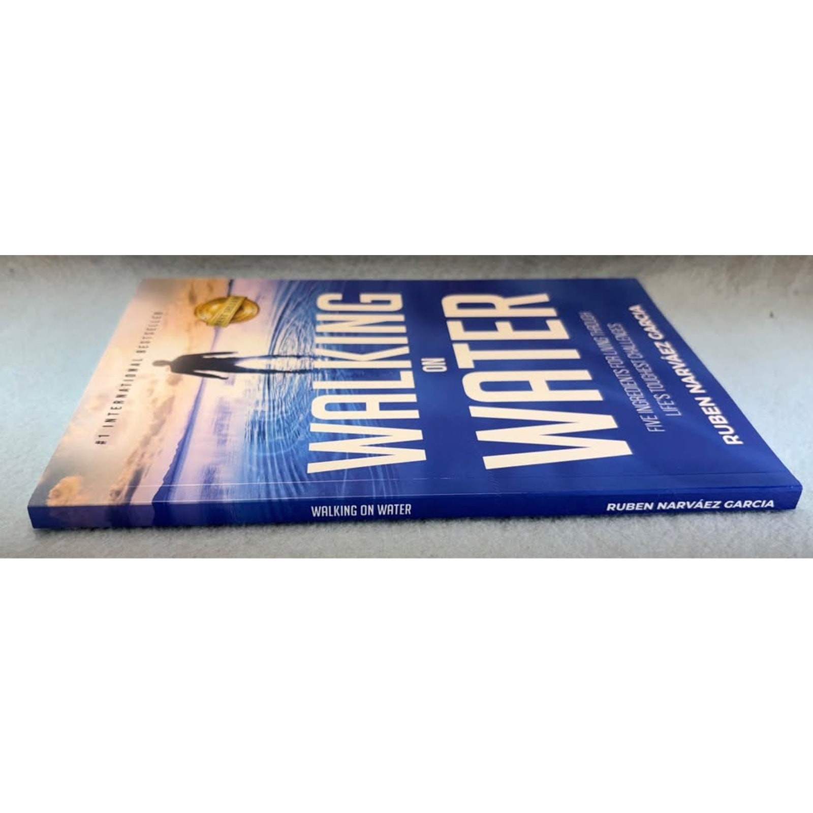 Walking On Water Ruben Narváez Garcia paperback book