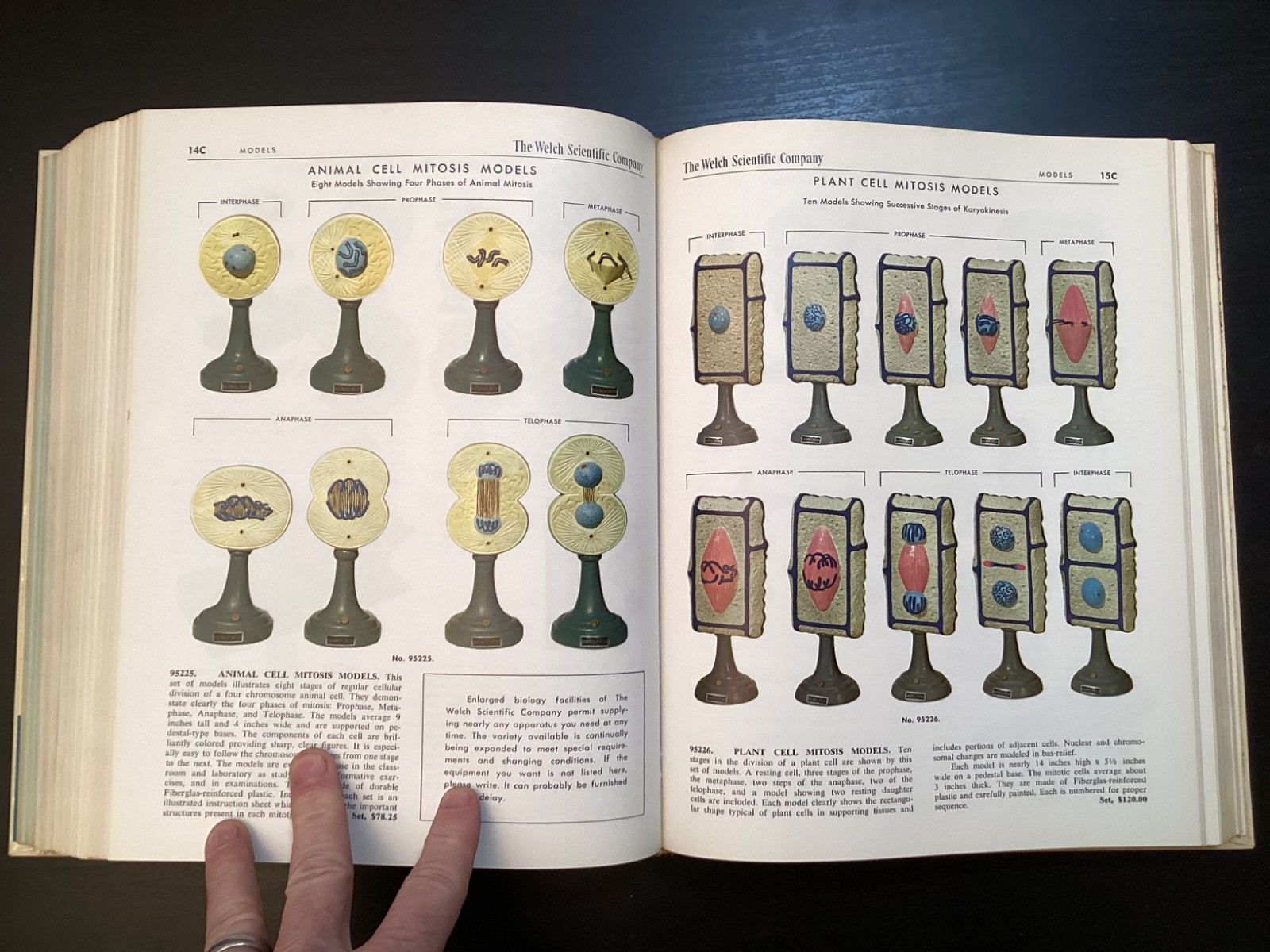 1968 Welch Laboratory Apparatus Hardcover Scientific Catalog