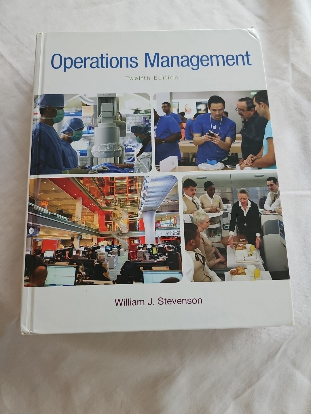 Operations Management by William J. Stevenson (2014, Hardcover)