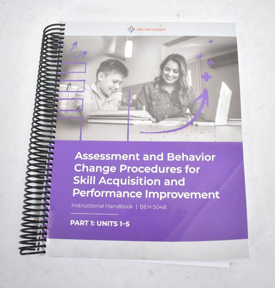 ABA Technologies BEH 5048 Assessment & Behavior Changes Part 1 Units 1-5