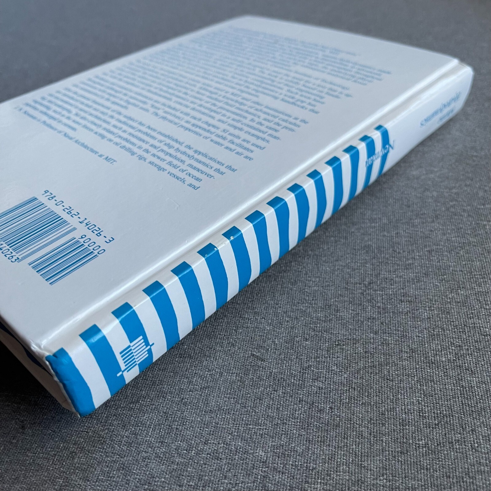 livro marine hydrodynamics j n newman Ed. 1997 Hardcover