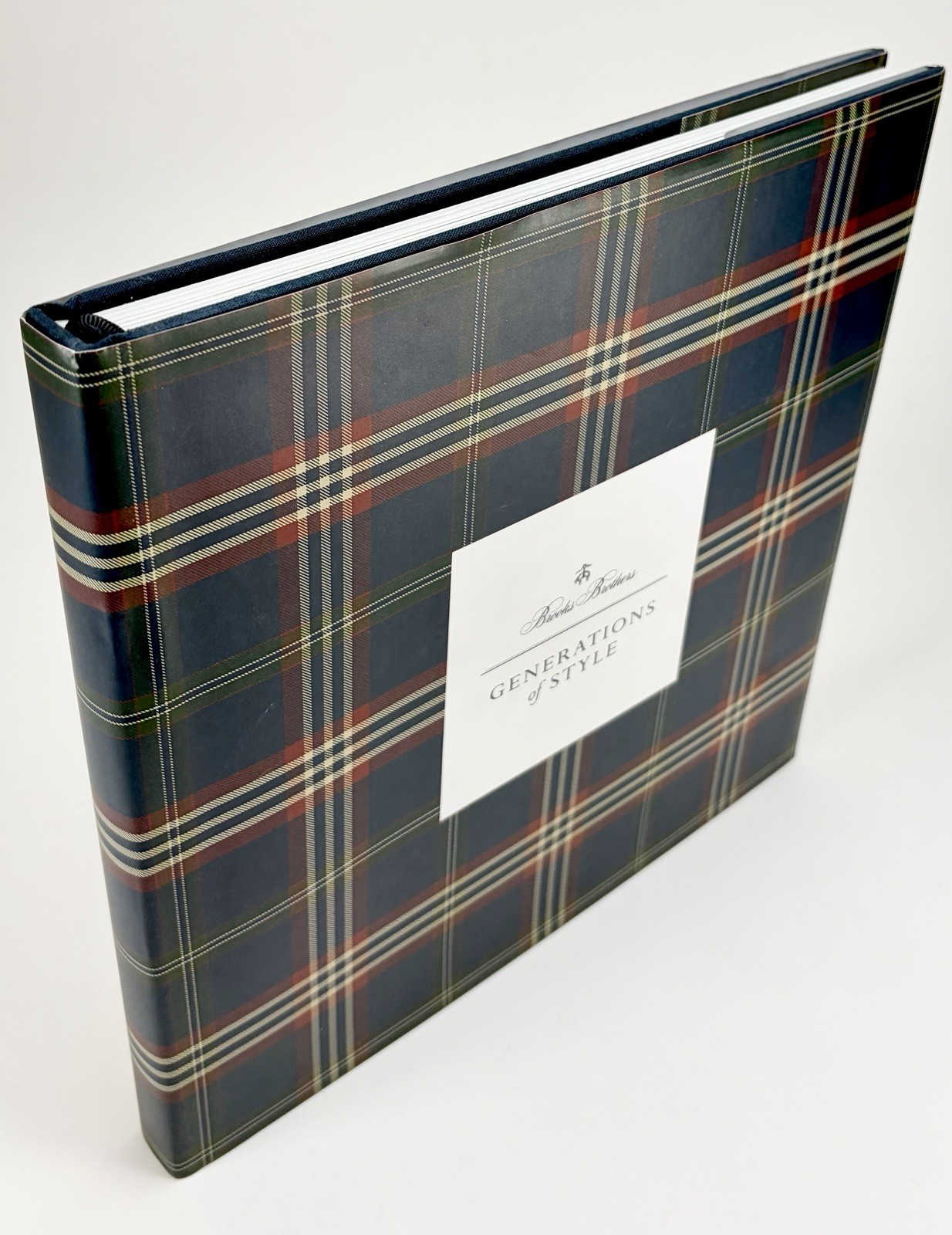 Brooks Brothers Generations of Style Plaid Cover John Cooke Second Edition 2018