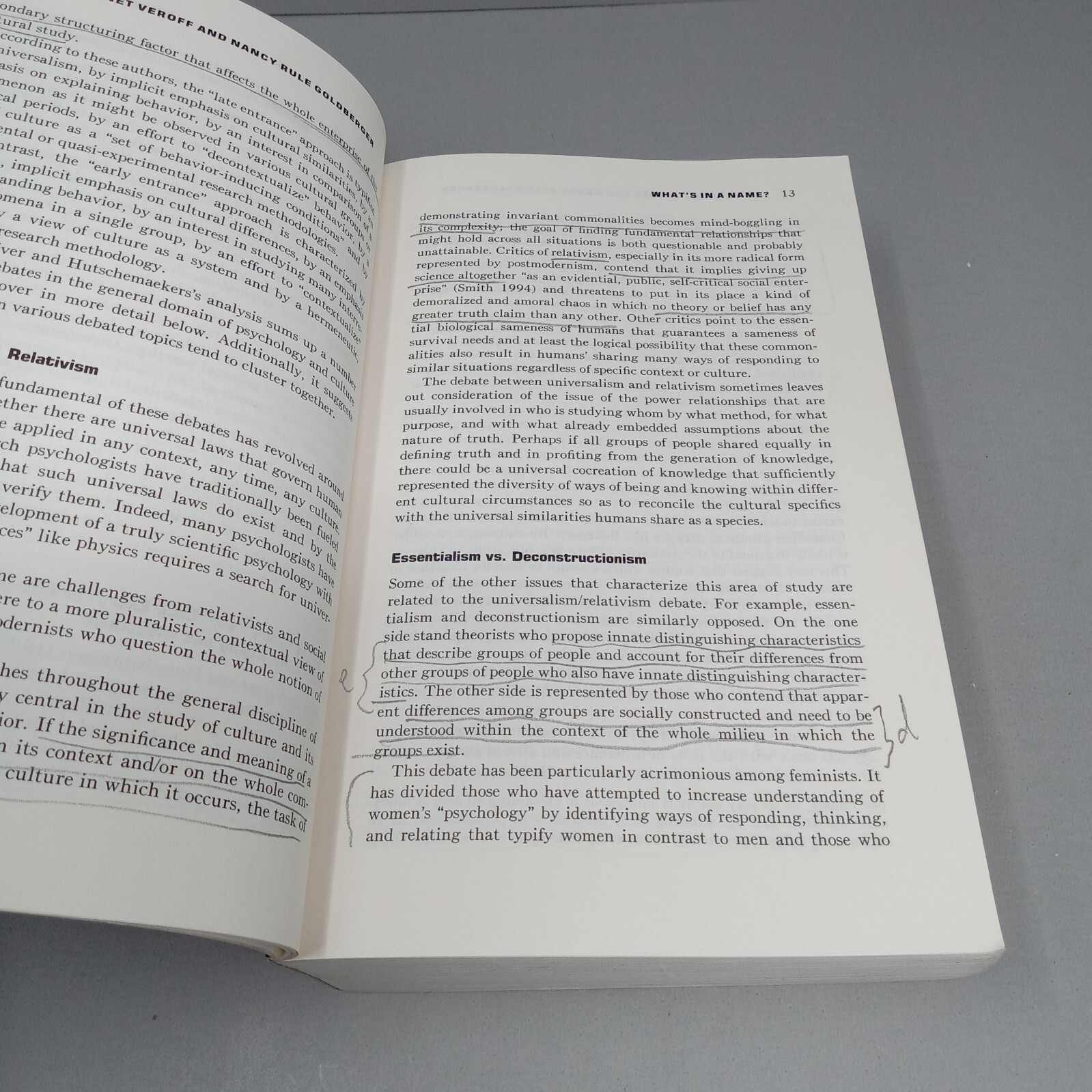 The Culture And Psychology Reader: 1995 PB Jody Veroff & Nancy Rule Goldberger