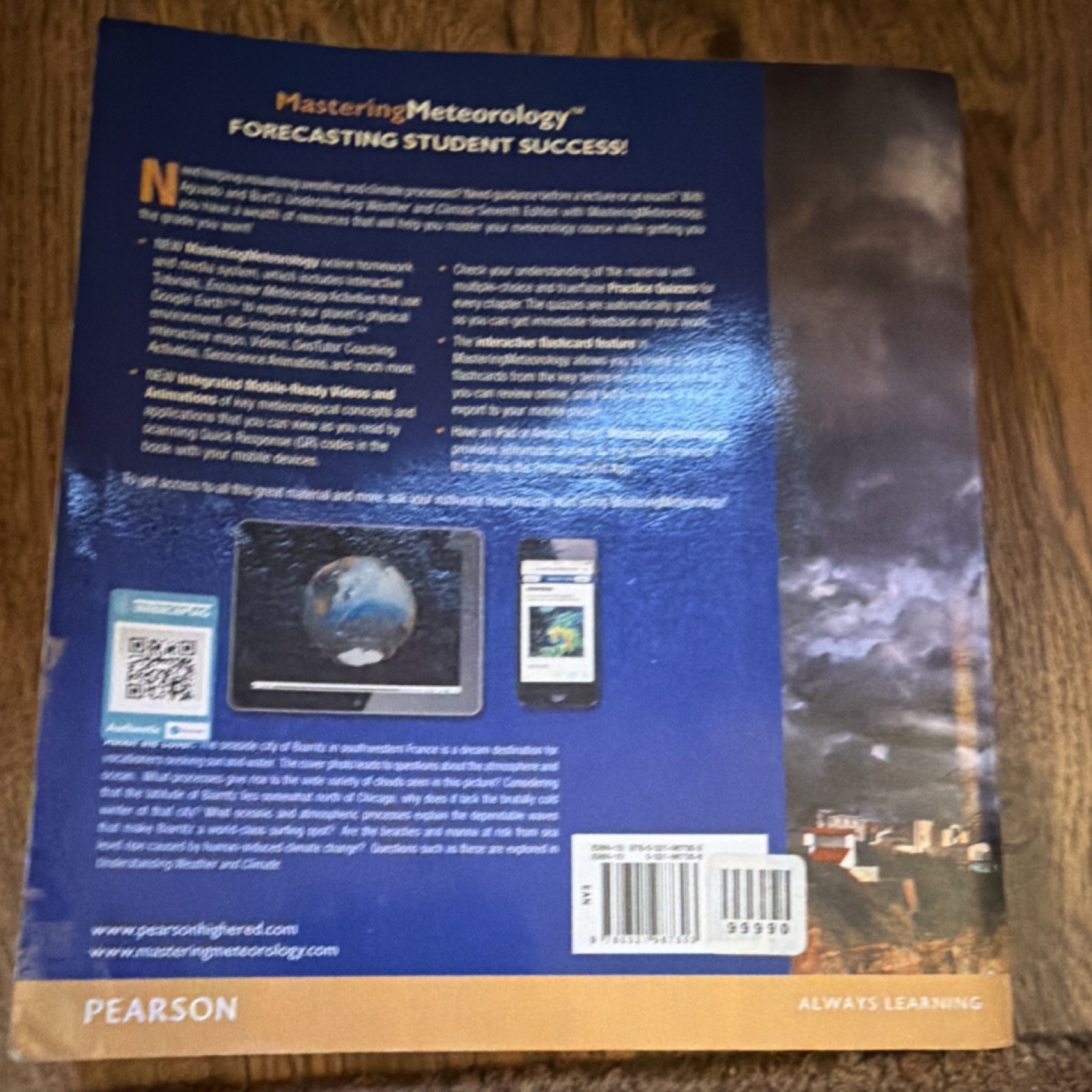 Pearson Understanding Weather and Climate Seventh Edition Paperback Science