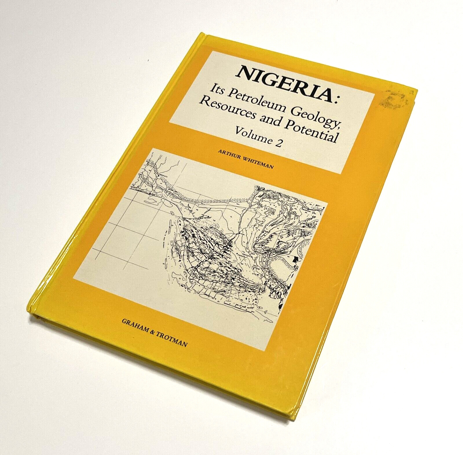 NIGERIA Petroleum Geology Resources Potential Vol 2 Hardcover Arthur Whiteman