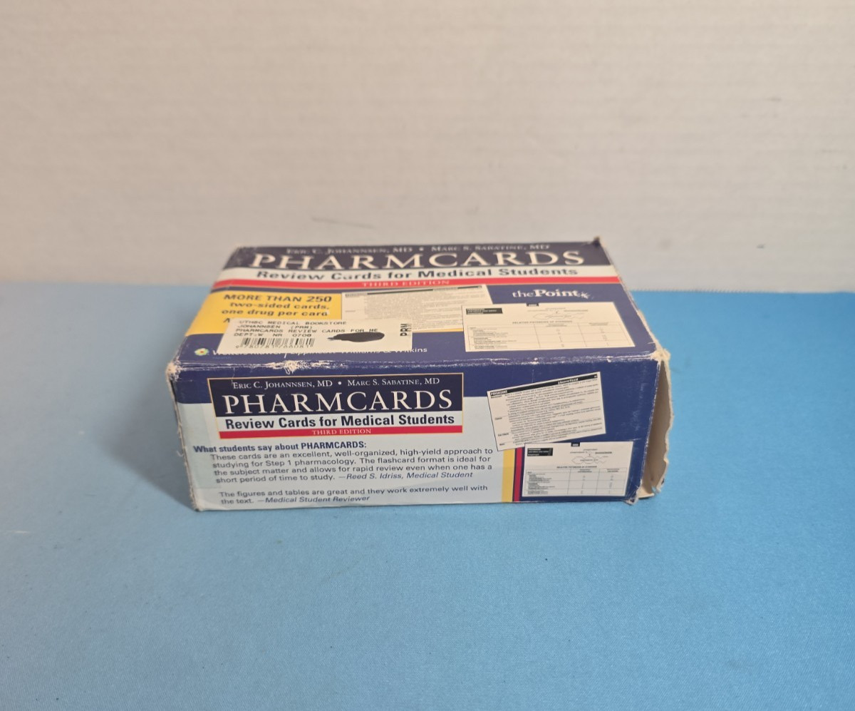 Pharmcards: Review Cards for Medical – Cards, by Johannsen M.D. Eric 3rd Ed