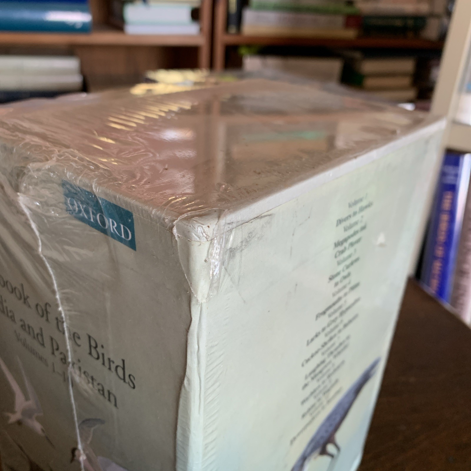 Handbook of the Birds of India and Pakistan Ripley Ali 10 Vol Box Set SEALED