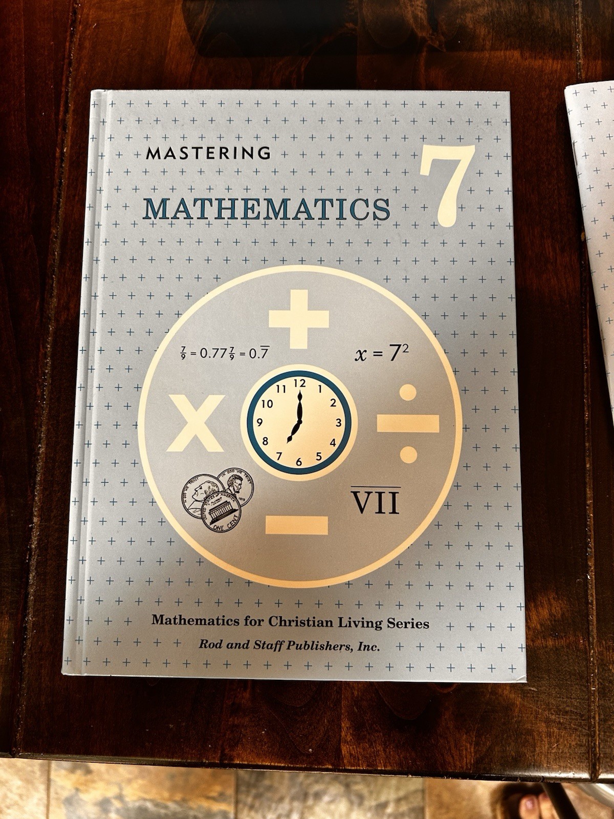 Rod And Staff Grade 7 Math Mastering Mathematics Brand New