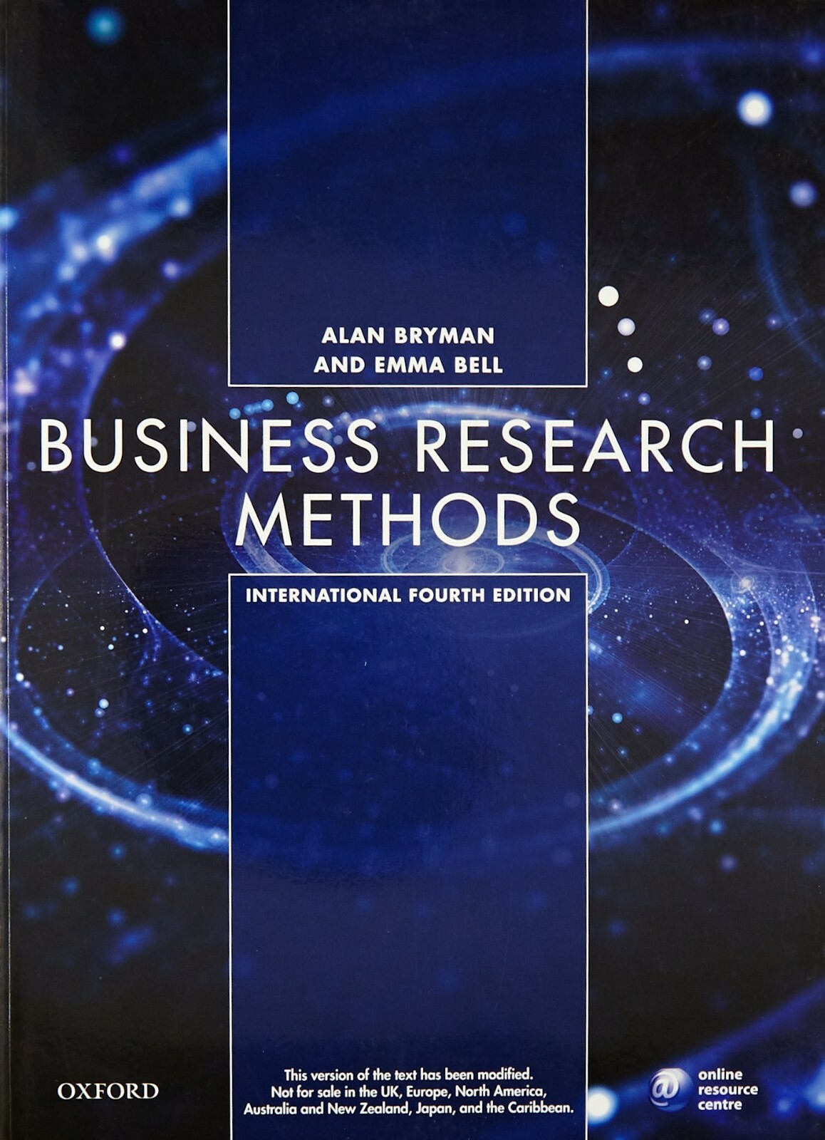 New: BUSINESS RESEARCH METHODS by Alan Bryman 4th INTL ED
