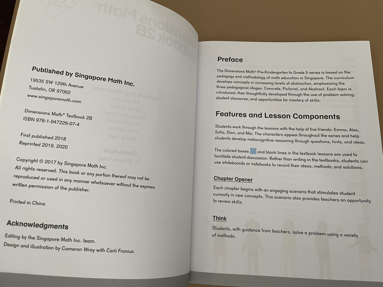 Singapore Math Dimensions Math Textbook 2B