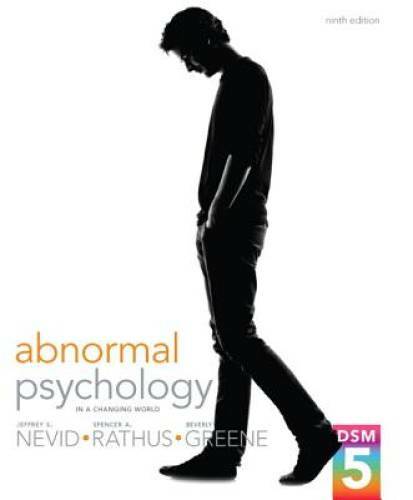Abnormal Psychology in a Changing World (9th Edition) – Hardcover – GOOD