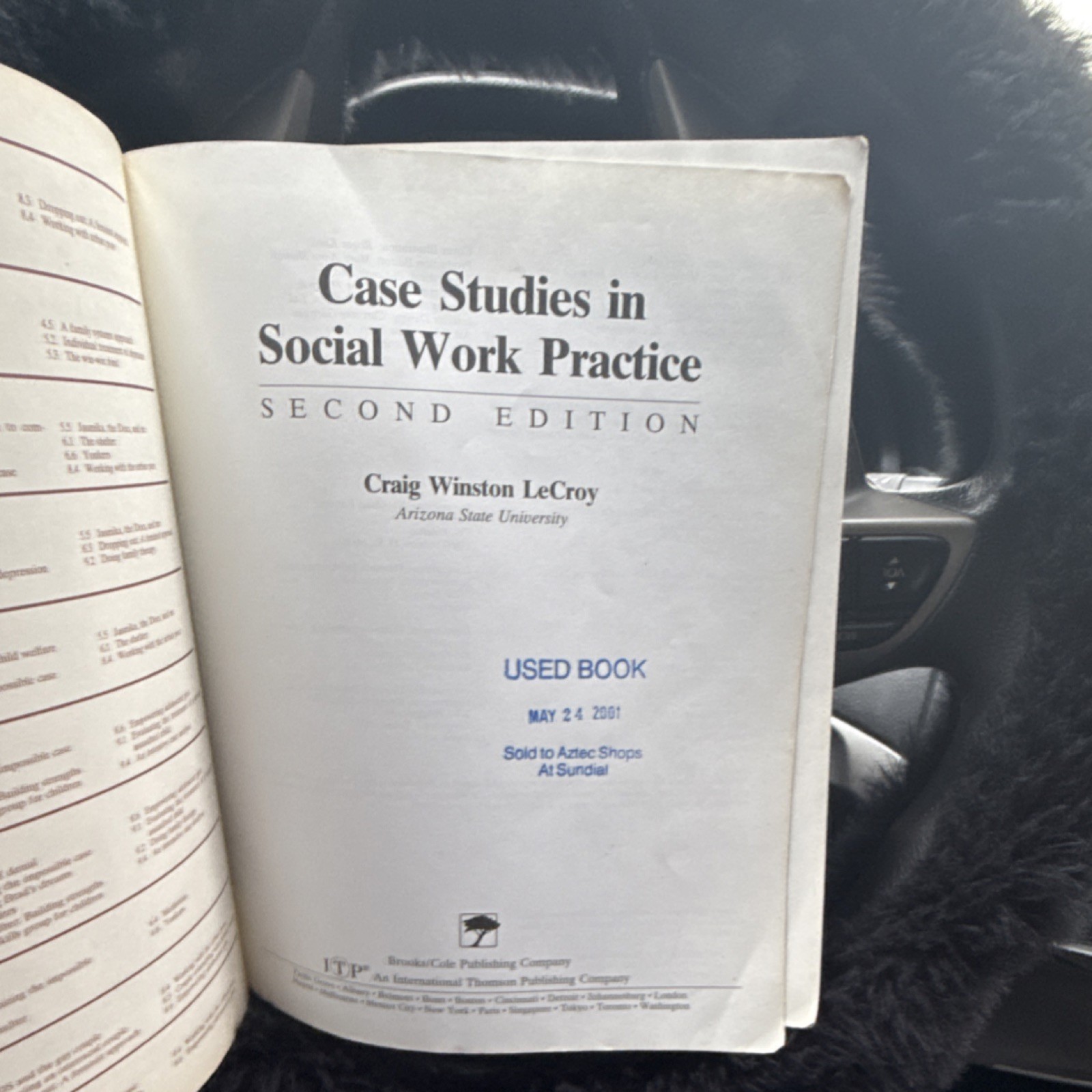 Craig Winston LeCroy Case Studies in Social Work Practice 2nd Ed Paperback 1999