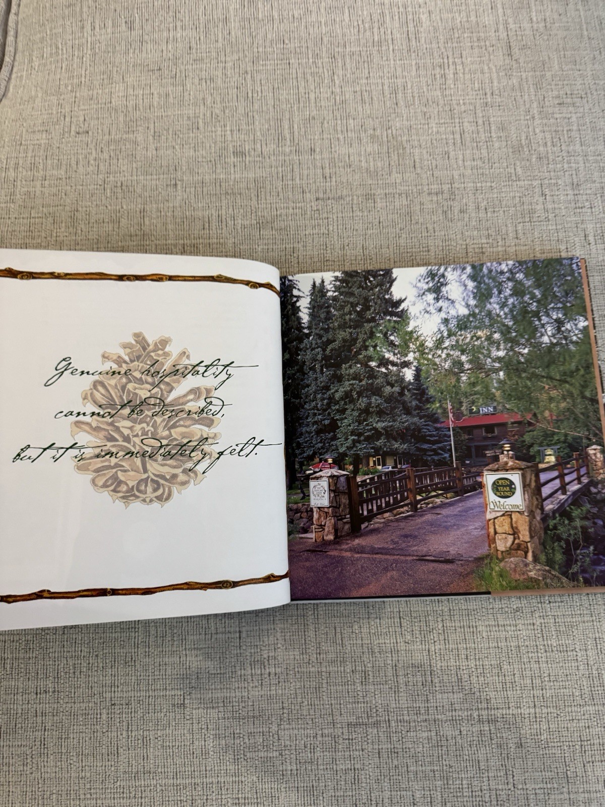 Signed Colorado Cravings Recipes & Romance Gail Riley Highland Haven Inn
