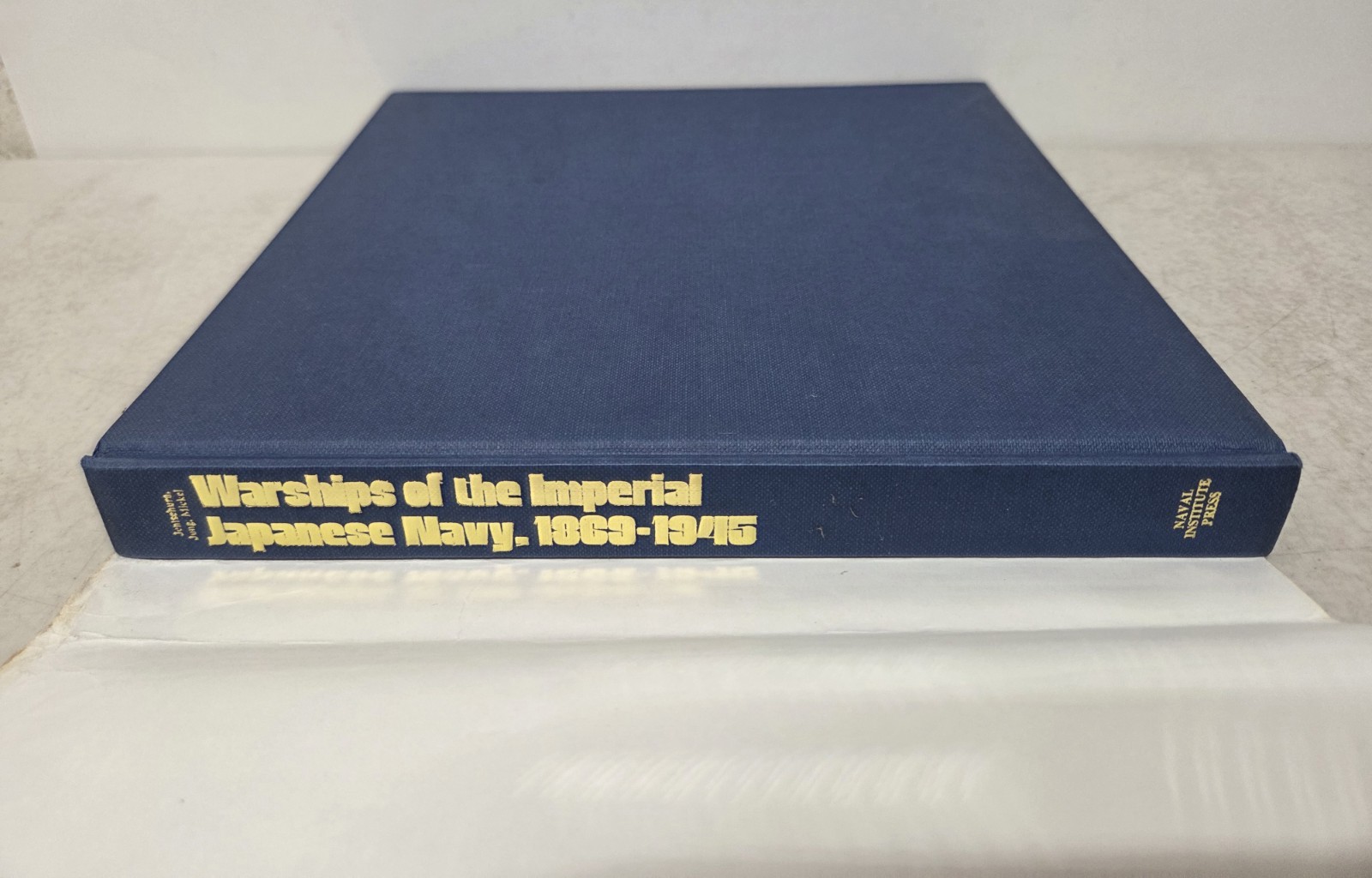 Warships Of The Imperial Japanese Navy 1869-1945 Hardcover Book DJ 1992 Illus.