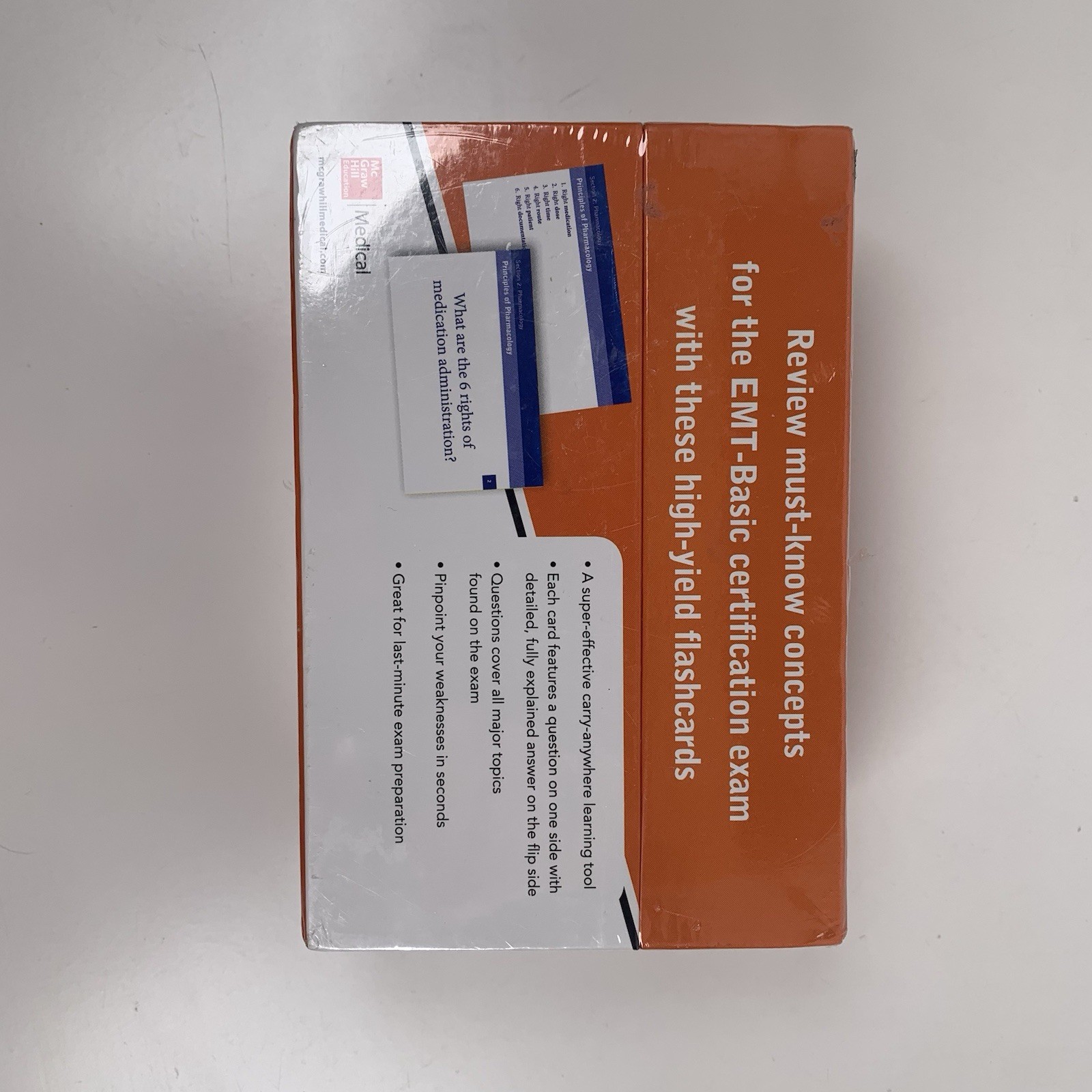 McGraw-Hill’s EMT Flashcards Trade DiPrima Scotts Coyne 296 Cards NEW