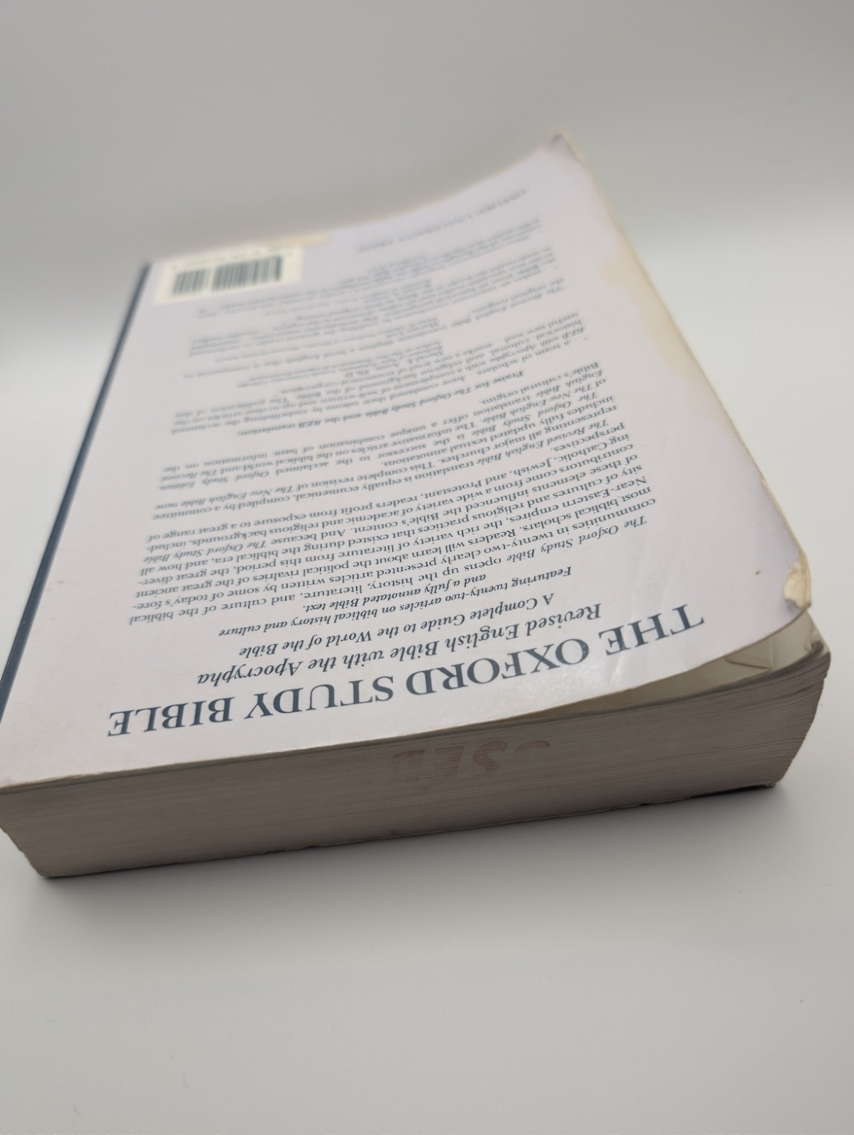 The Oxford Study Bible: Revised English Bible with the Apocrypha