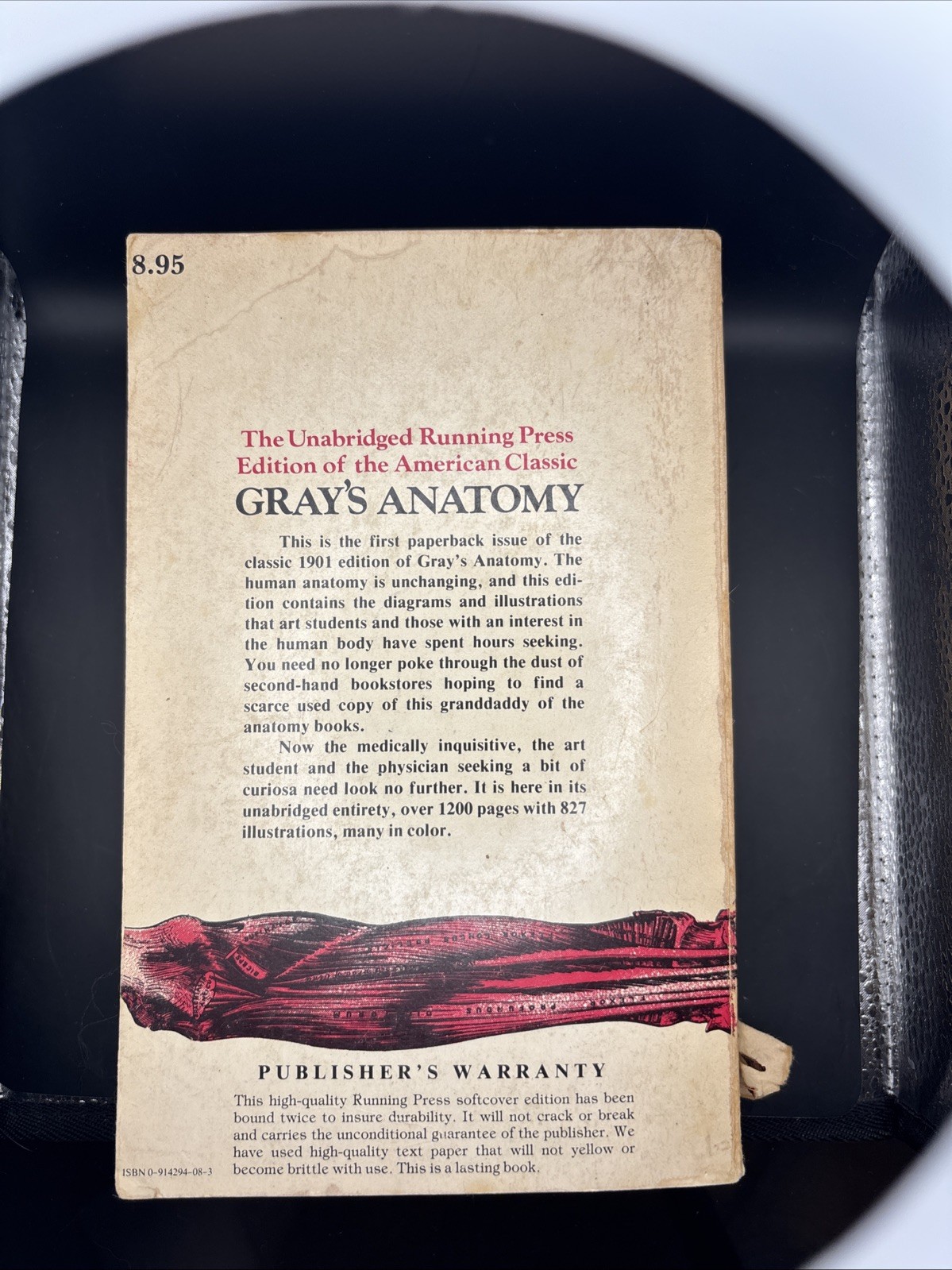 Grays Anatomy; the Unabridged Running Press Edition of the American Classic 1974