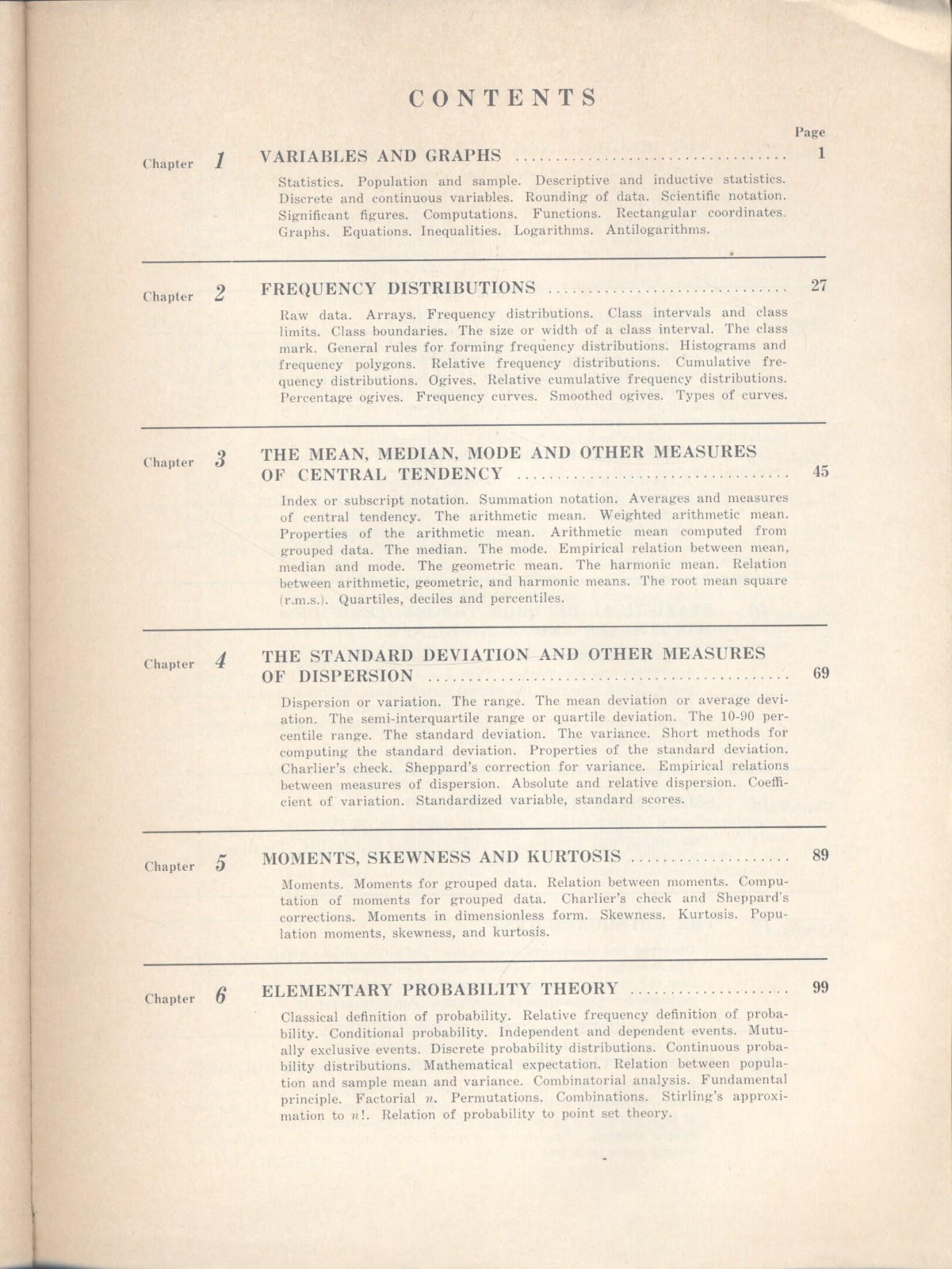 Schaum’s Outline Theory & Problems of Statistics by Murray R. Spiegel – 1961