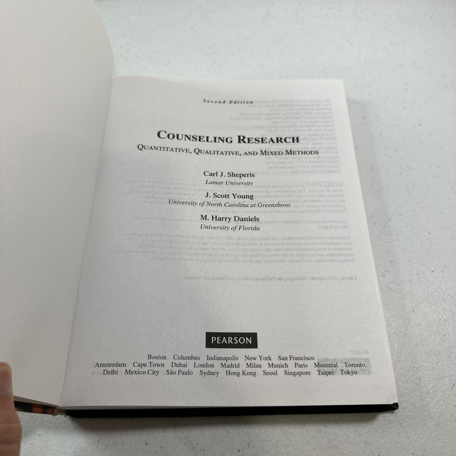 Counseling Research Quantitative, Qualitative & Mixed Methods, 2nd Edition HC
