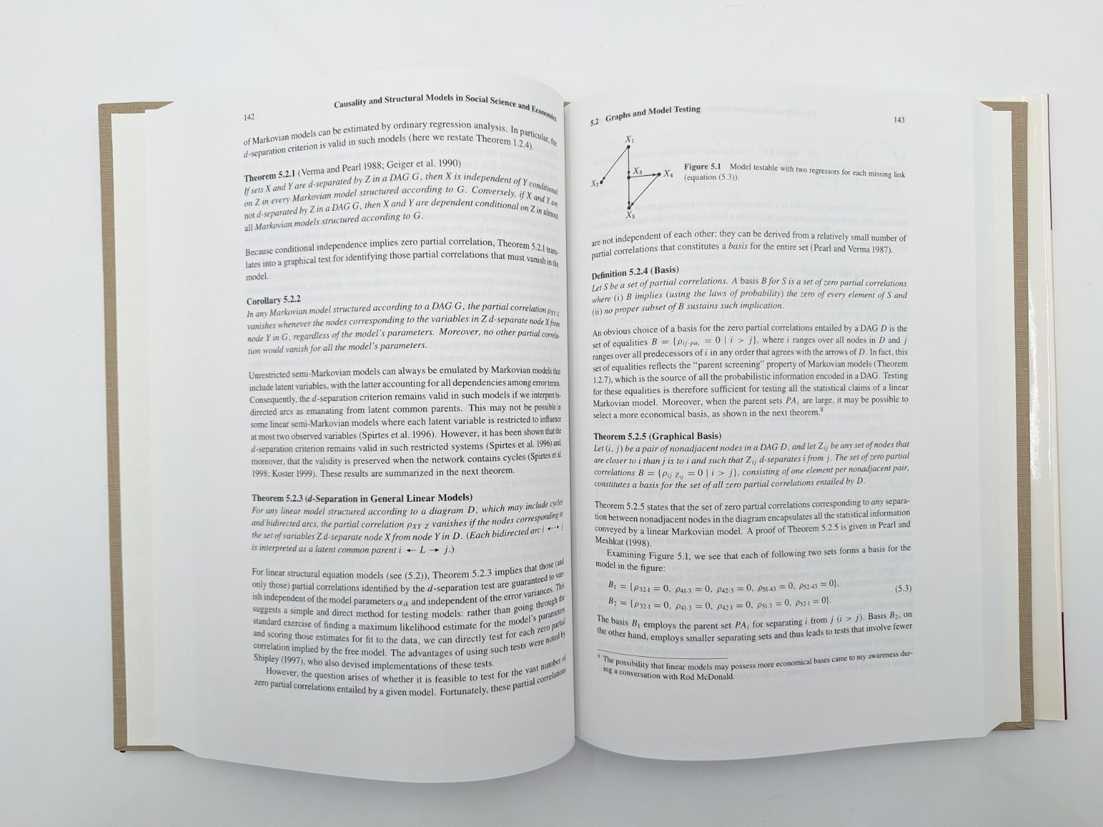 Causality Models, Reasoning, And Inference Judea Pearl 2000 Hardcover Book