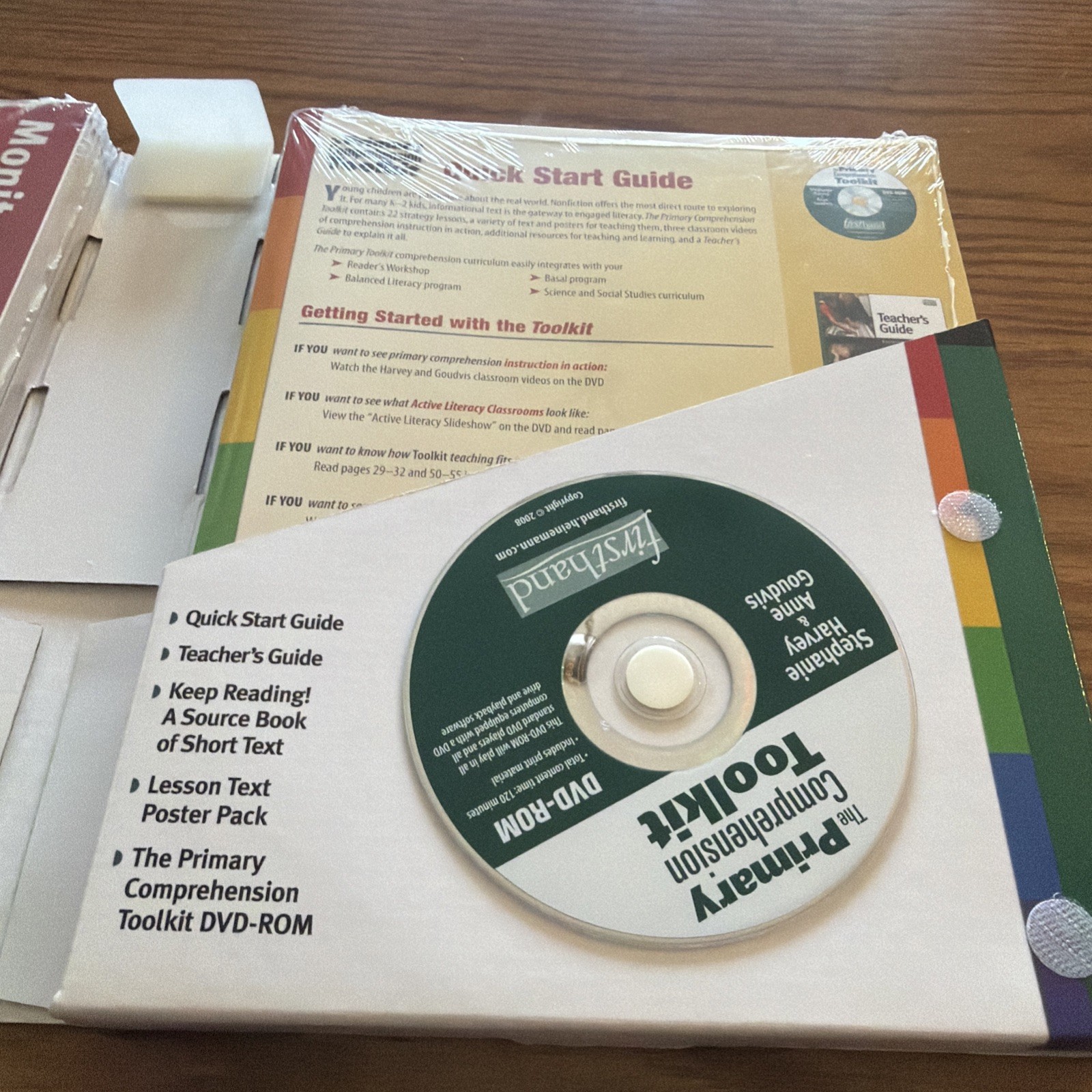 Primary Comprehension Toolkit by Anne Goudvis and Stephanie Harvey (Mixed Lot)