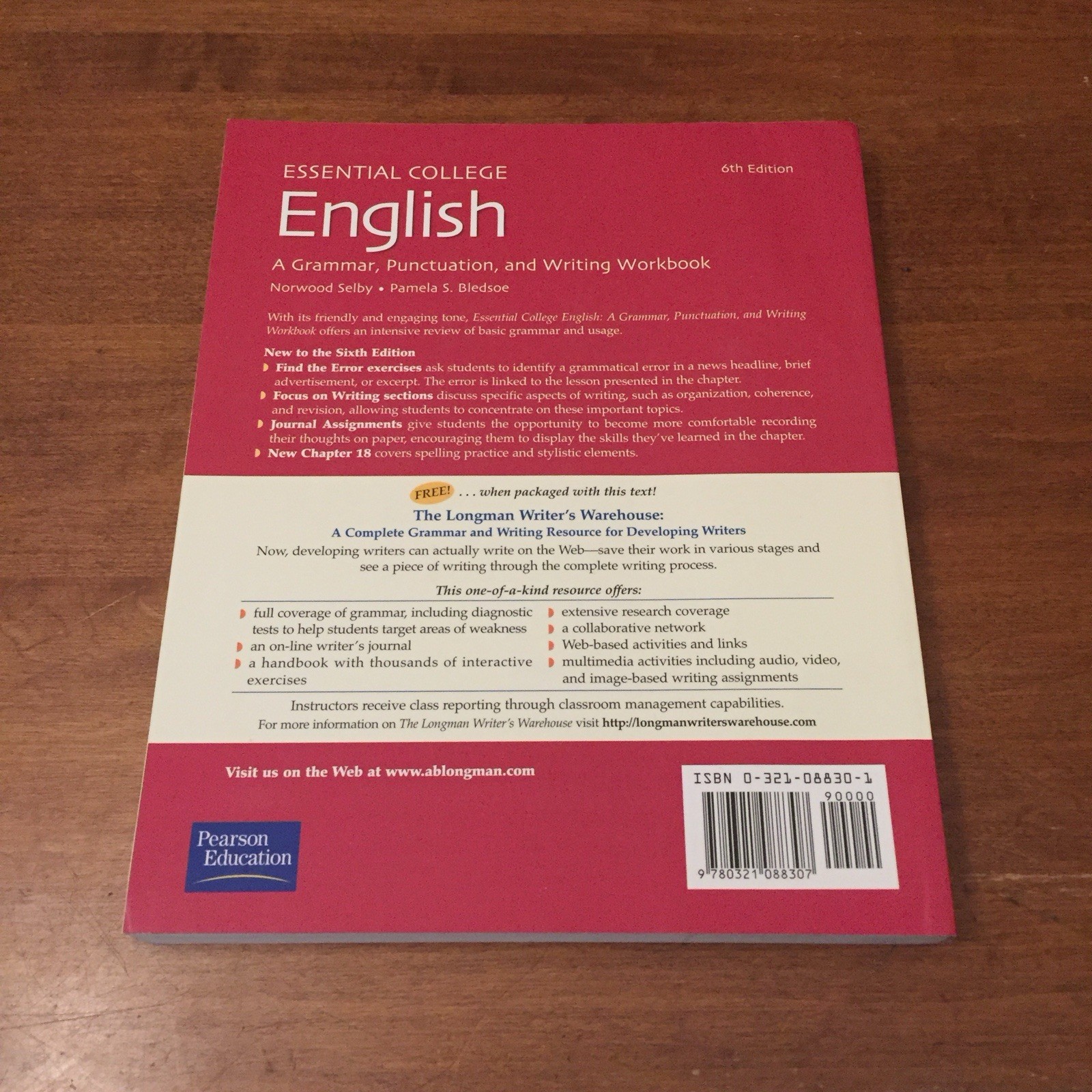Essential College English Grammar Punctuation Writing (Sixth Edition) 2003 Good+