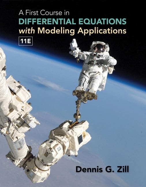 A First Course in Differential Equations with Modeling Applications (MindTap…