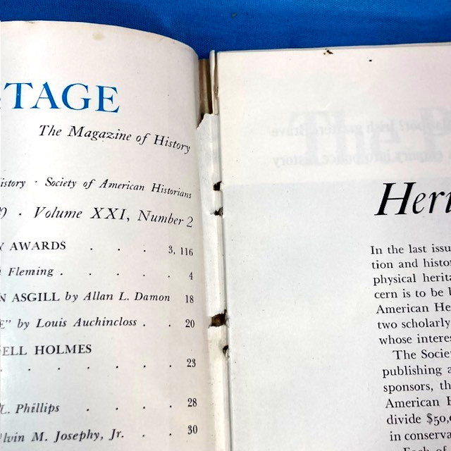 American Heritage, Hardcover Books, Apprx 100 pages each, 1969 – 1970 “YOU PICK”