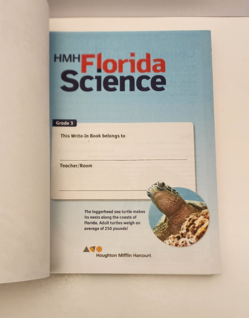 HMH Florida Science : Student Edition Grade 3 (Paperback) Like New