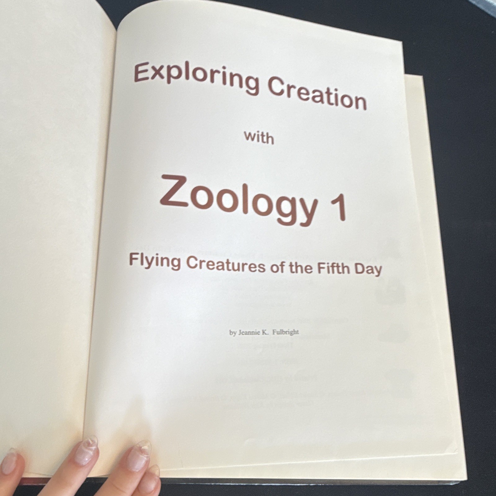 Apologia Young Explorer Zoology 1 Flying Creatures Jeannie Fulbright HC Illus